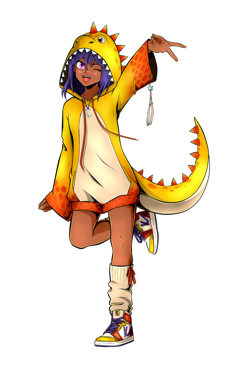 Luna, personagem oficial do Kenko
