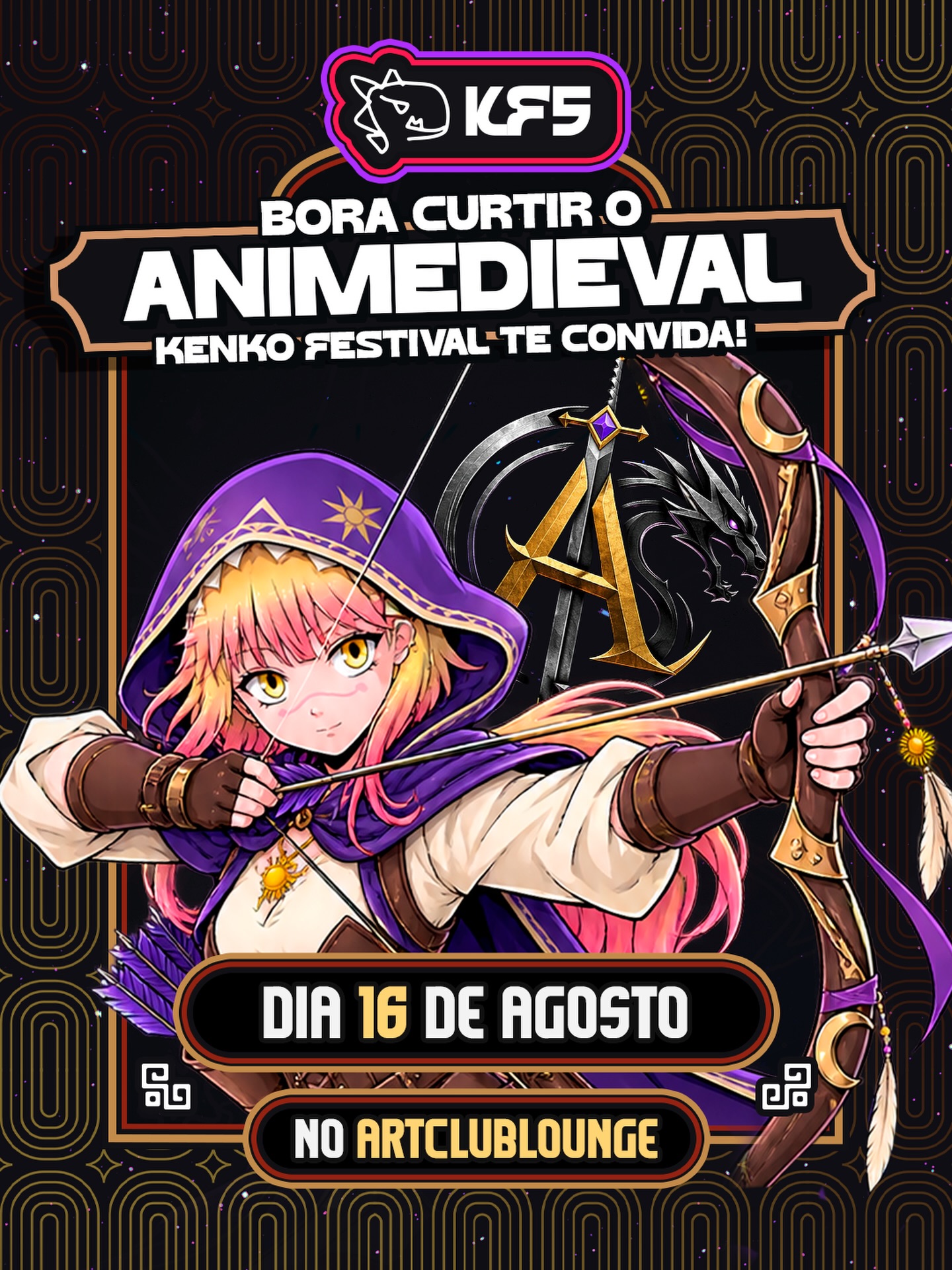 Publicação 5 do Kenko Festival no Instagram