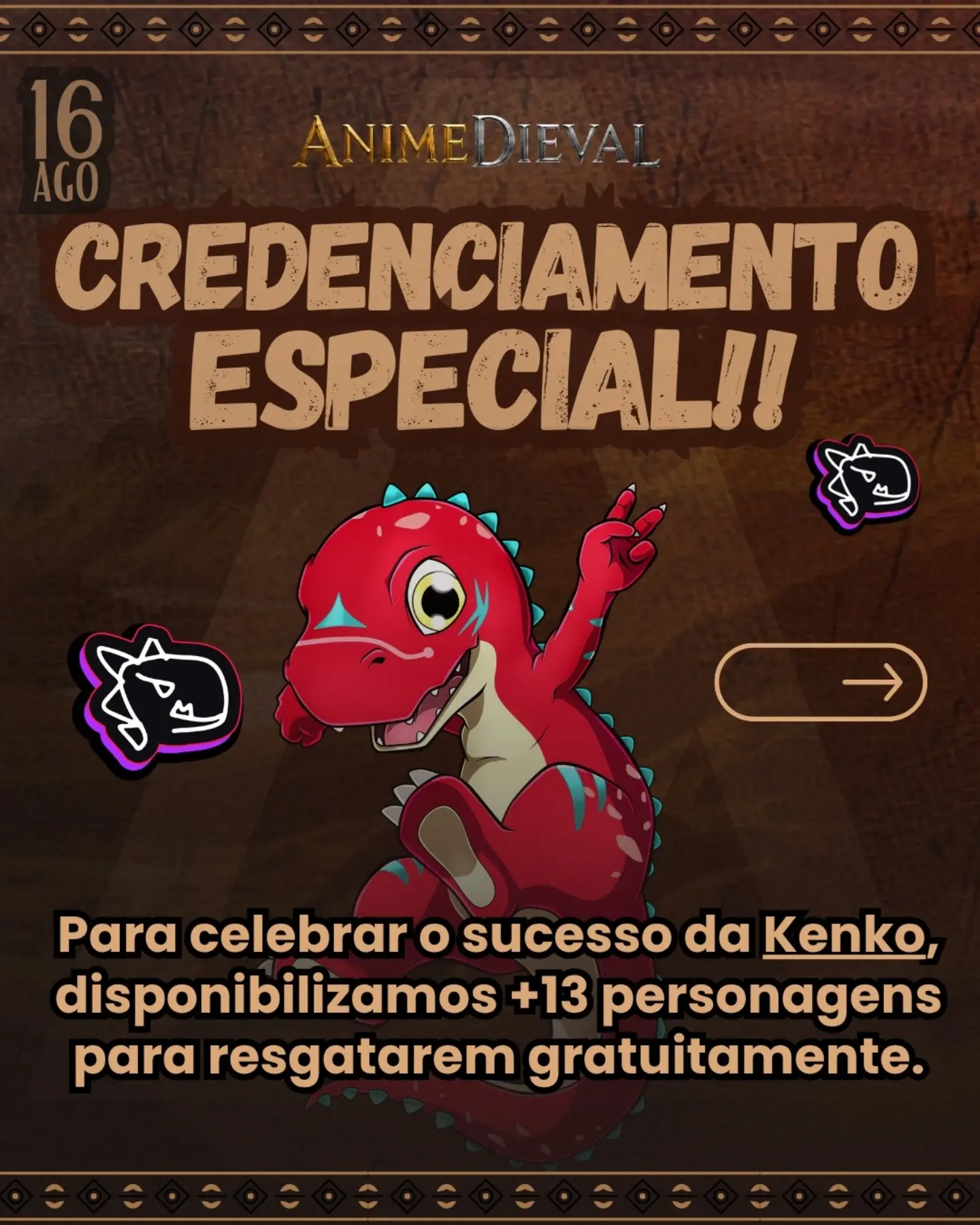 Publicação 12 do Kenko Festival no Instagram