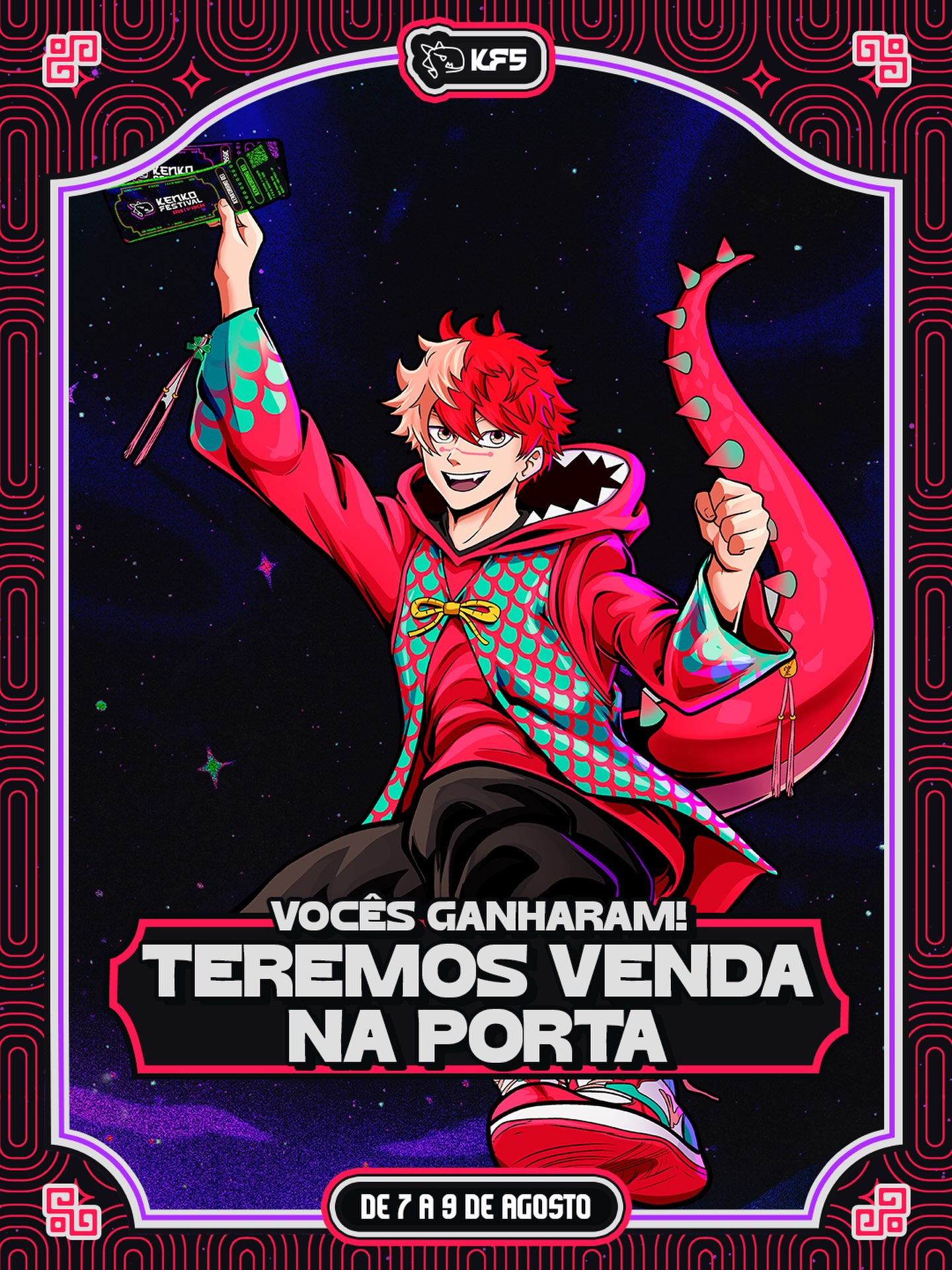 Publicação 28 do Kenko Festival no Instagram