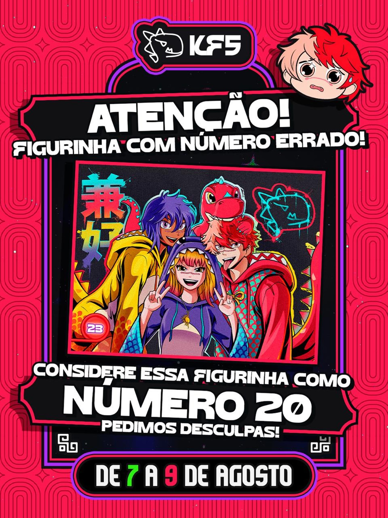 Publicação 30 do Kenko Festival no Instagram